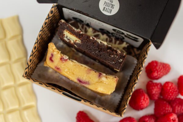 Raspberry and White Chocolate mixed box