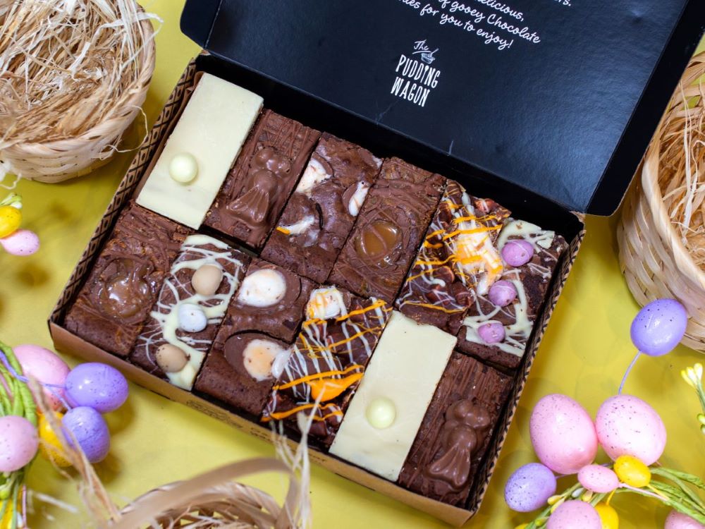 Mega easter brownie selection box