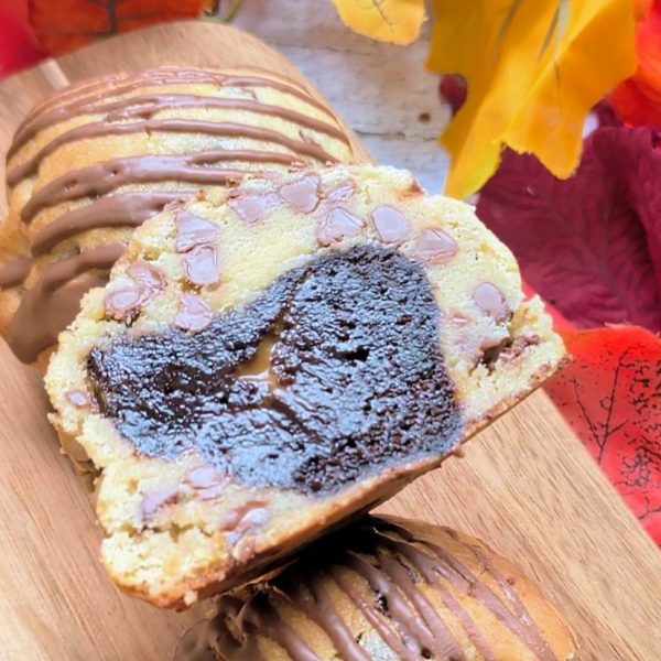 Salted Caramel Bownie Stuffed Cookie!